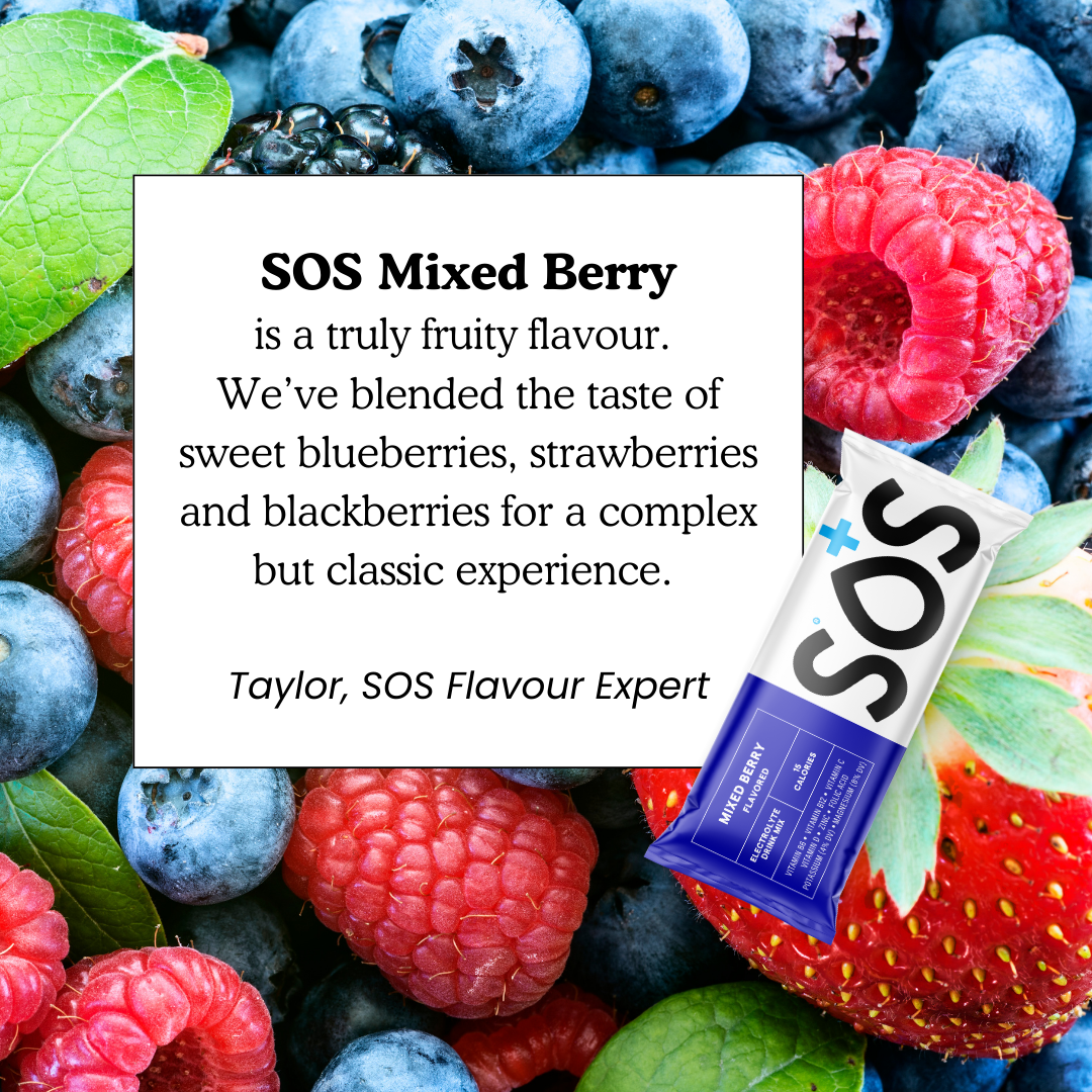 SOS Daily - Mixed Berry Flavour (31 serving tub)