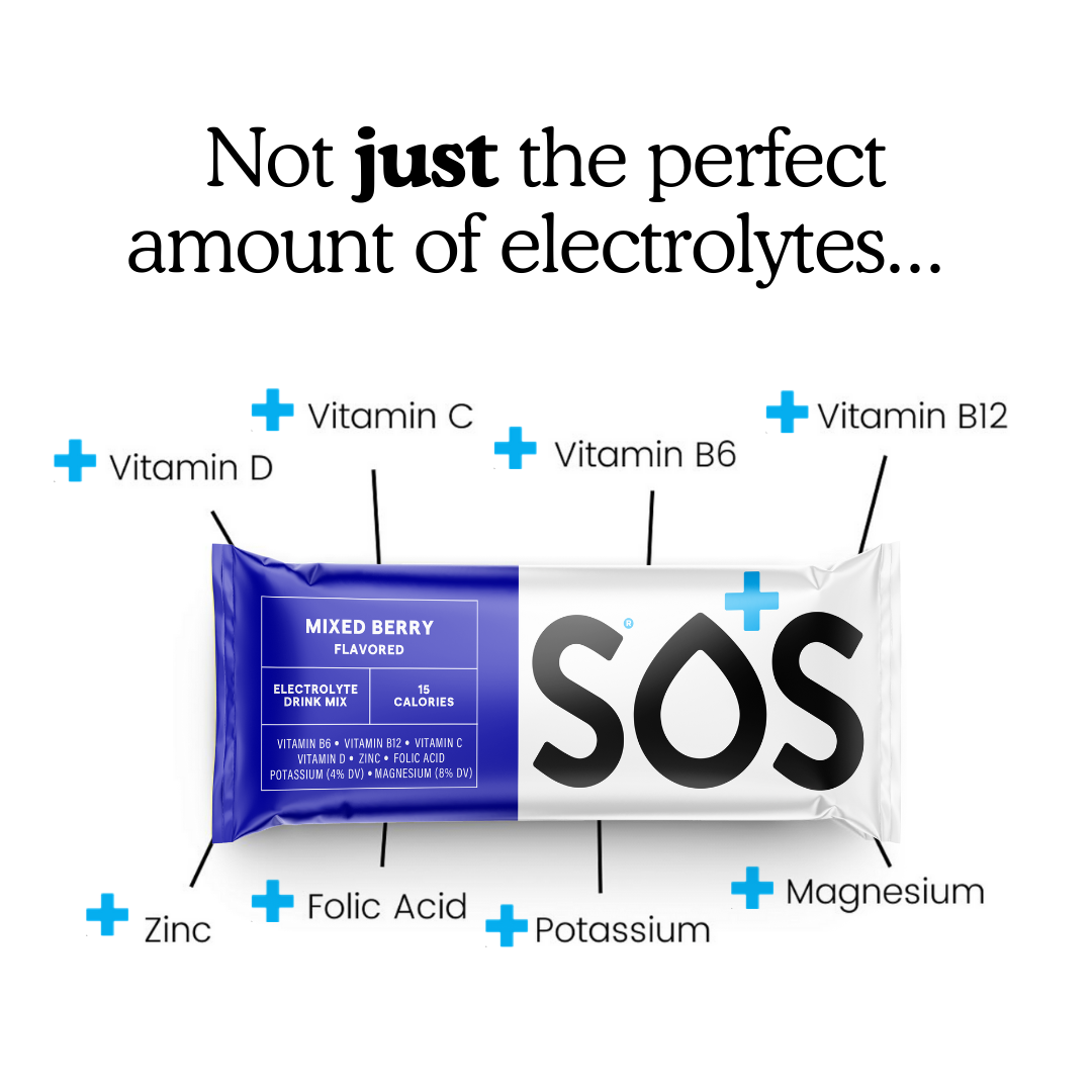 SOS Daily - Mixed Berry Flavour (31 serving tub)