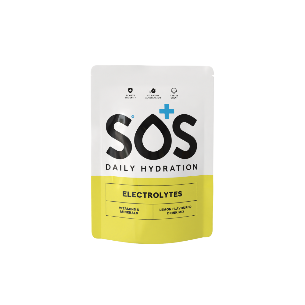 SOS Daily Electrolyte Powder - Lemon (24 sticks)