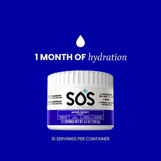 SOS Daily | Mixed Berry Flavour | 1 Month of Hydration