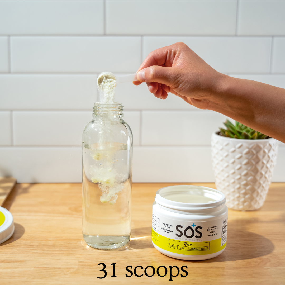 SOS Daily - Lemon Flavour (31 serving tub)