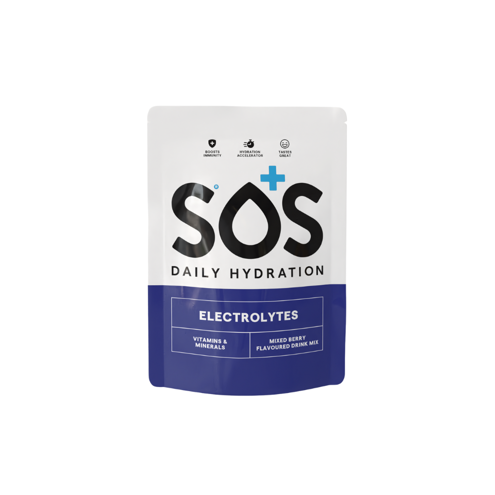 SOS Daily Electrolyte Powder - Berry (24 sticks)