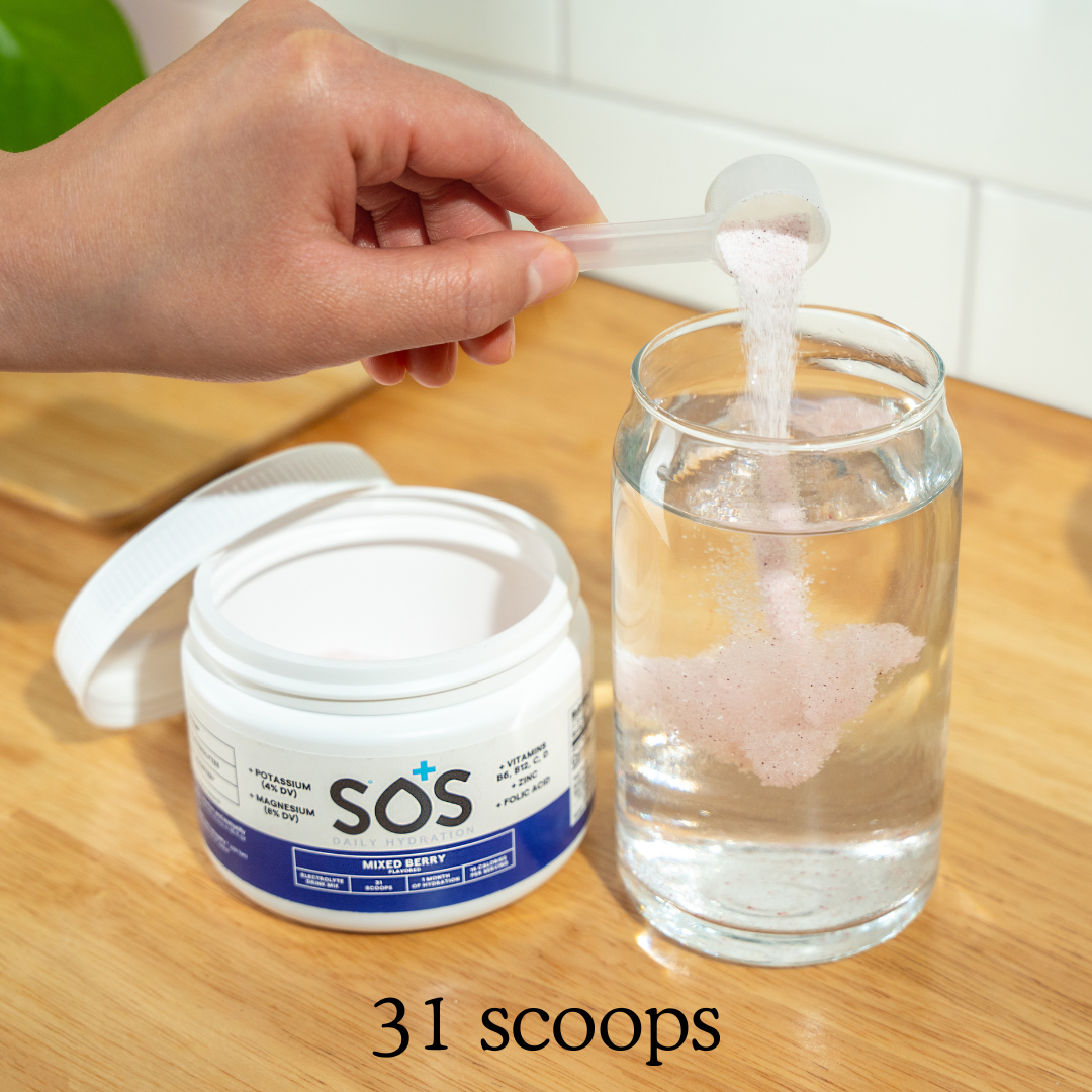 SOS Daily - Mixed Berry Flavour (31 serving tub)