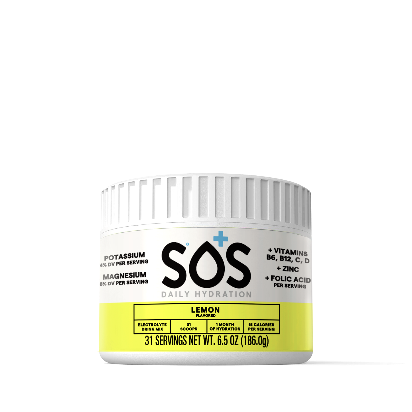 SOS Daily - Lemon Flavour (31 serving tub)
