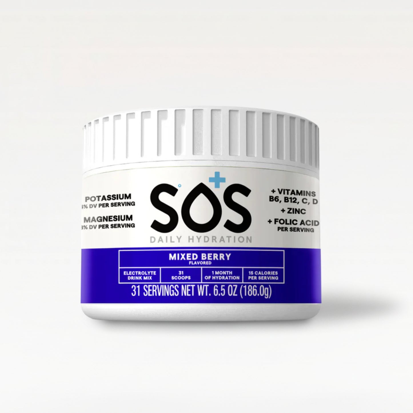 SOS Daily | Mixed Berry Flavour | 1 Month of Hydration