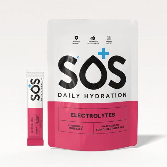 SOS Daily Electrolyte Powder - Watermelon (24 sticks)