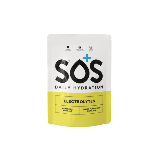 SOS Daily Electrolyte Powder - Lemon (24 sticks)