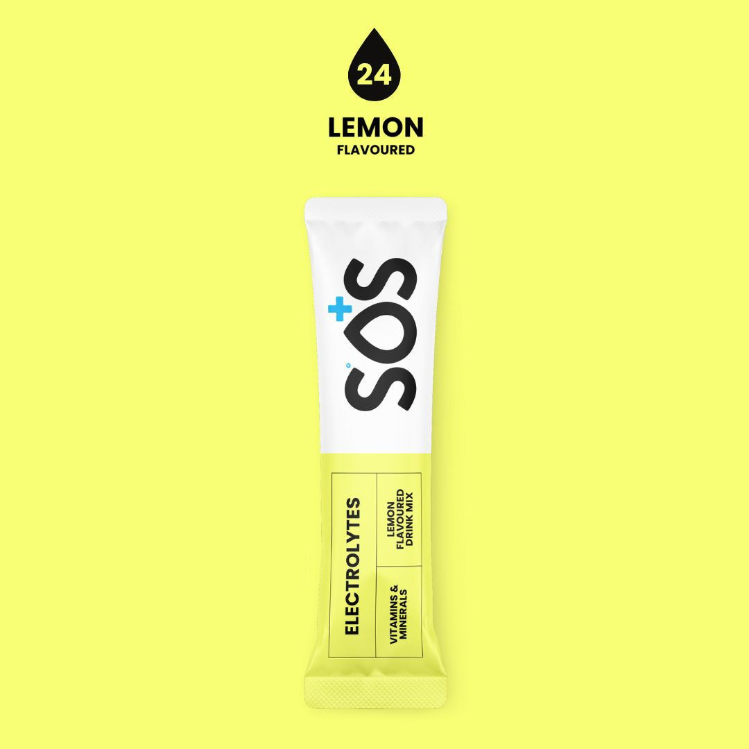 SOS Daily Electrolyte Powder - Lemon (24 sticks)