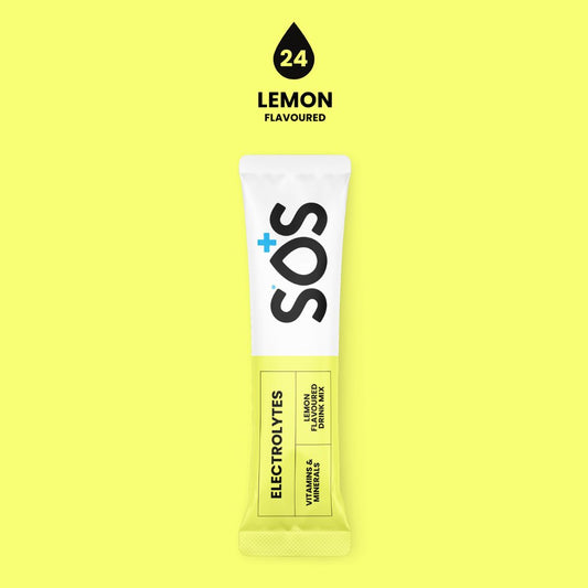 SOS Daily Electrolyte Powder - Lemon (24 sticks)