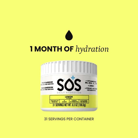 SOS Daily | Lemon Flavour | 1 Month of Hydration