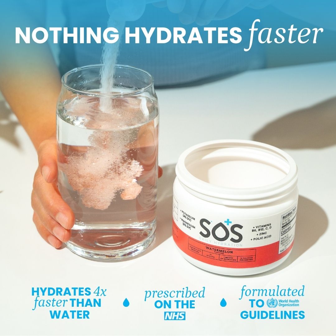 SOS Daily Electrolyte Powder – Variety Pack (24 Sticks)