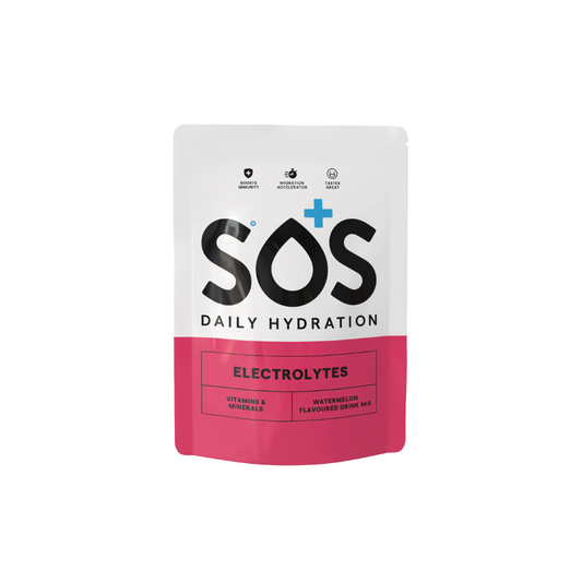 SOS Daily Electrolyte Powder - Watermelon (24 sticks)