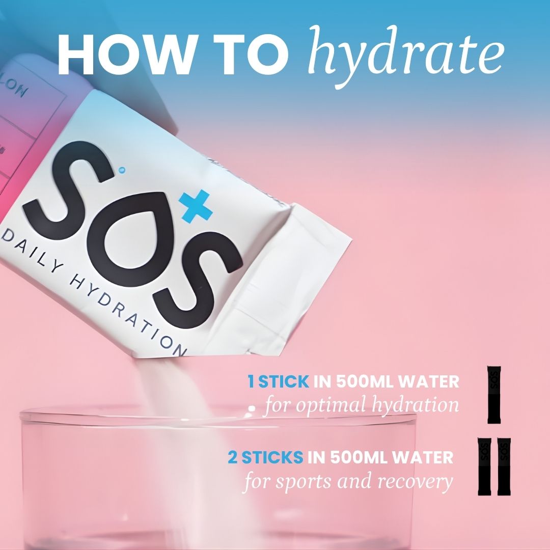 SOS Daily Electrolyte Powder – Variety Pack (24 Sticks)