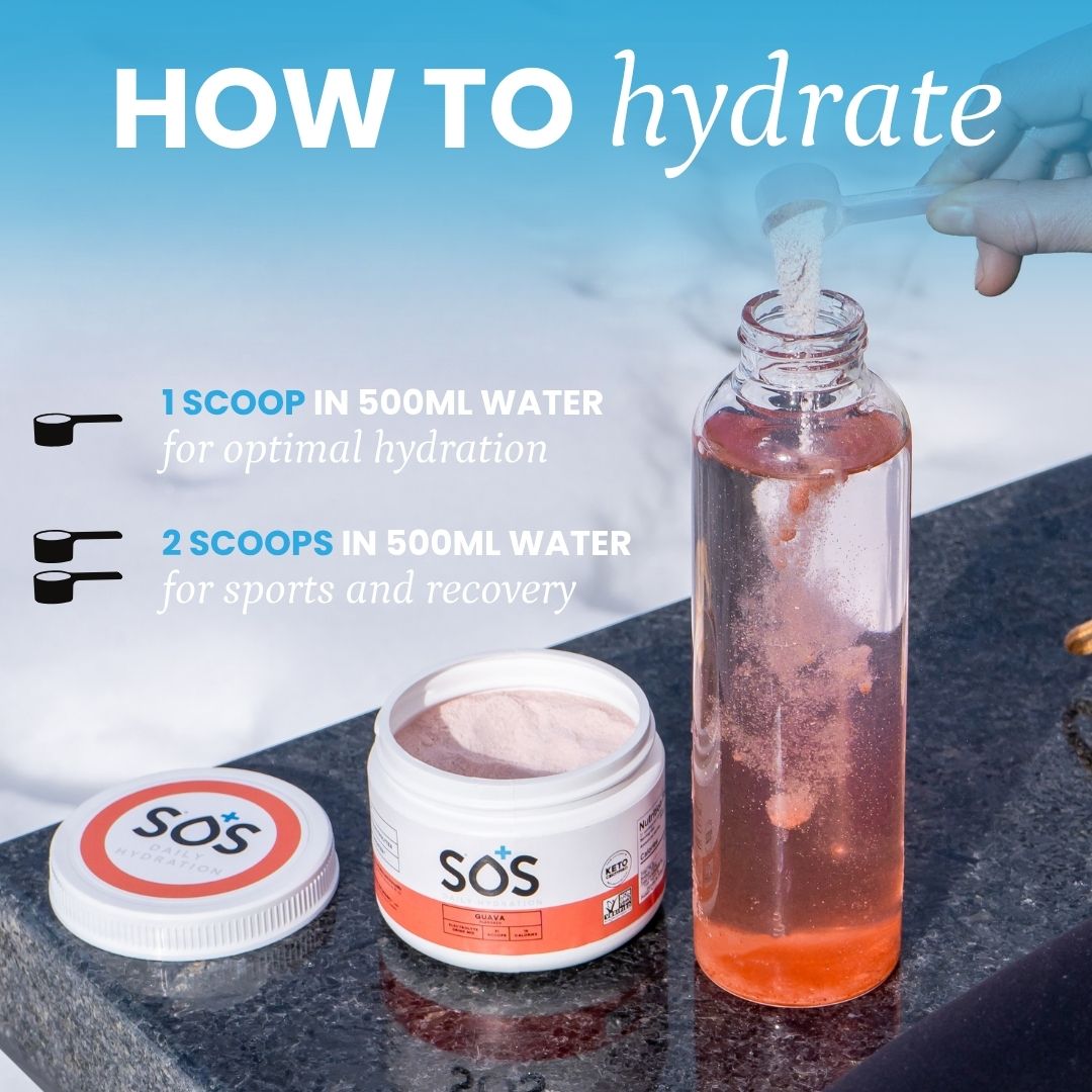 SOS Daily | Lemon Flavour | 1 Month of Hydration